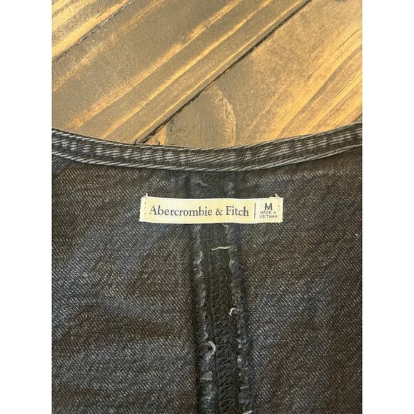 Abercrombie & Fitch Denim Vest - Picture 2 of 9